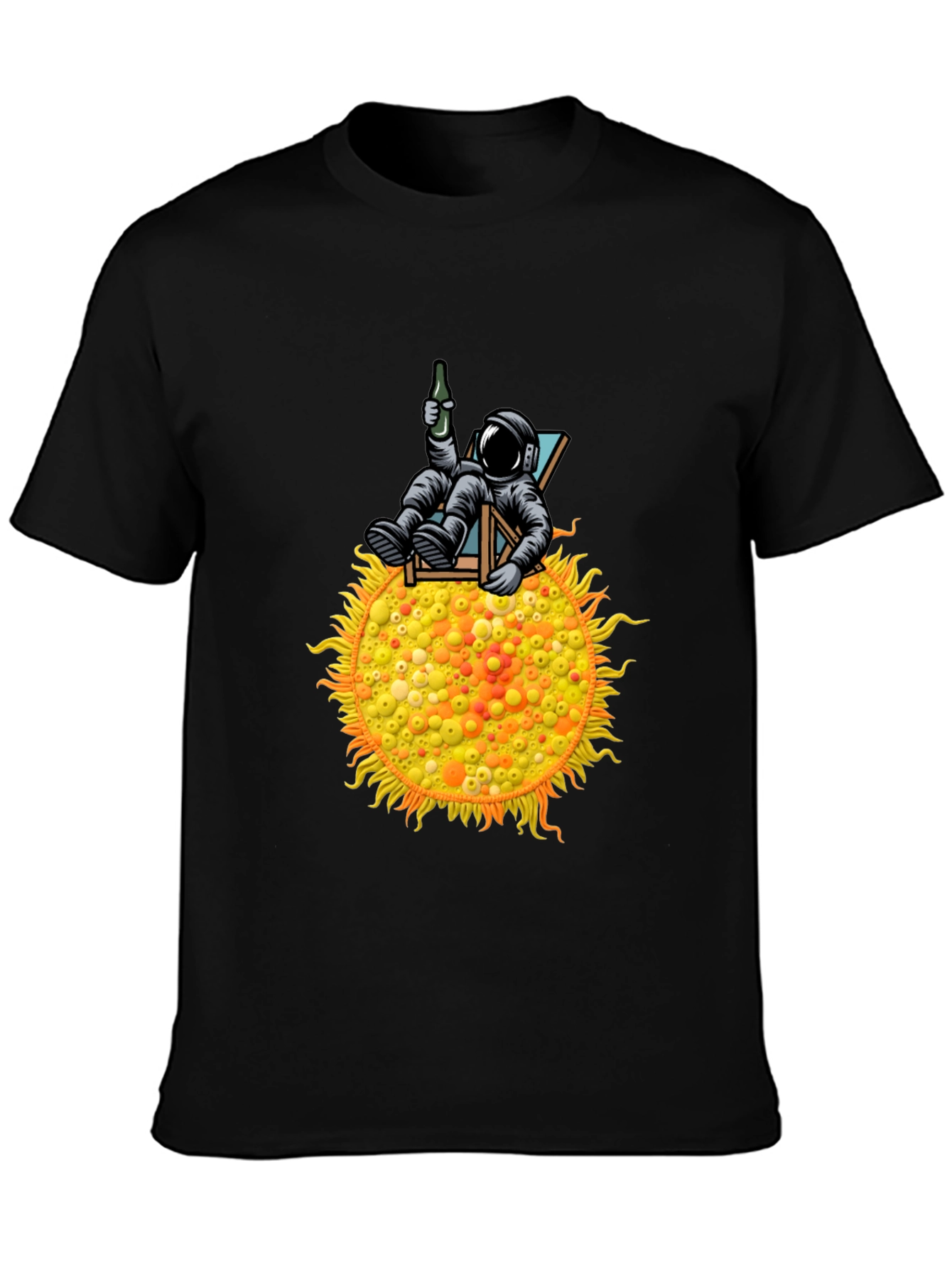 Astronaut Sun Lounger T-Shirt - Relax in Style