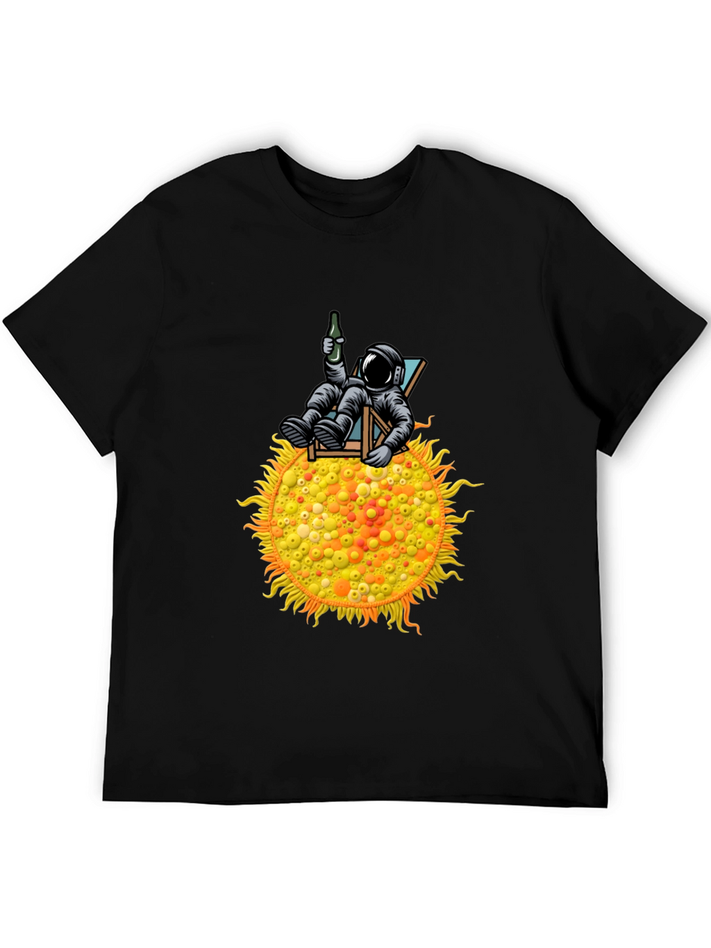 Astronaut Sun Lounger T-Shirt - Relax in Style