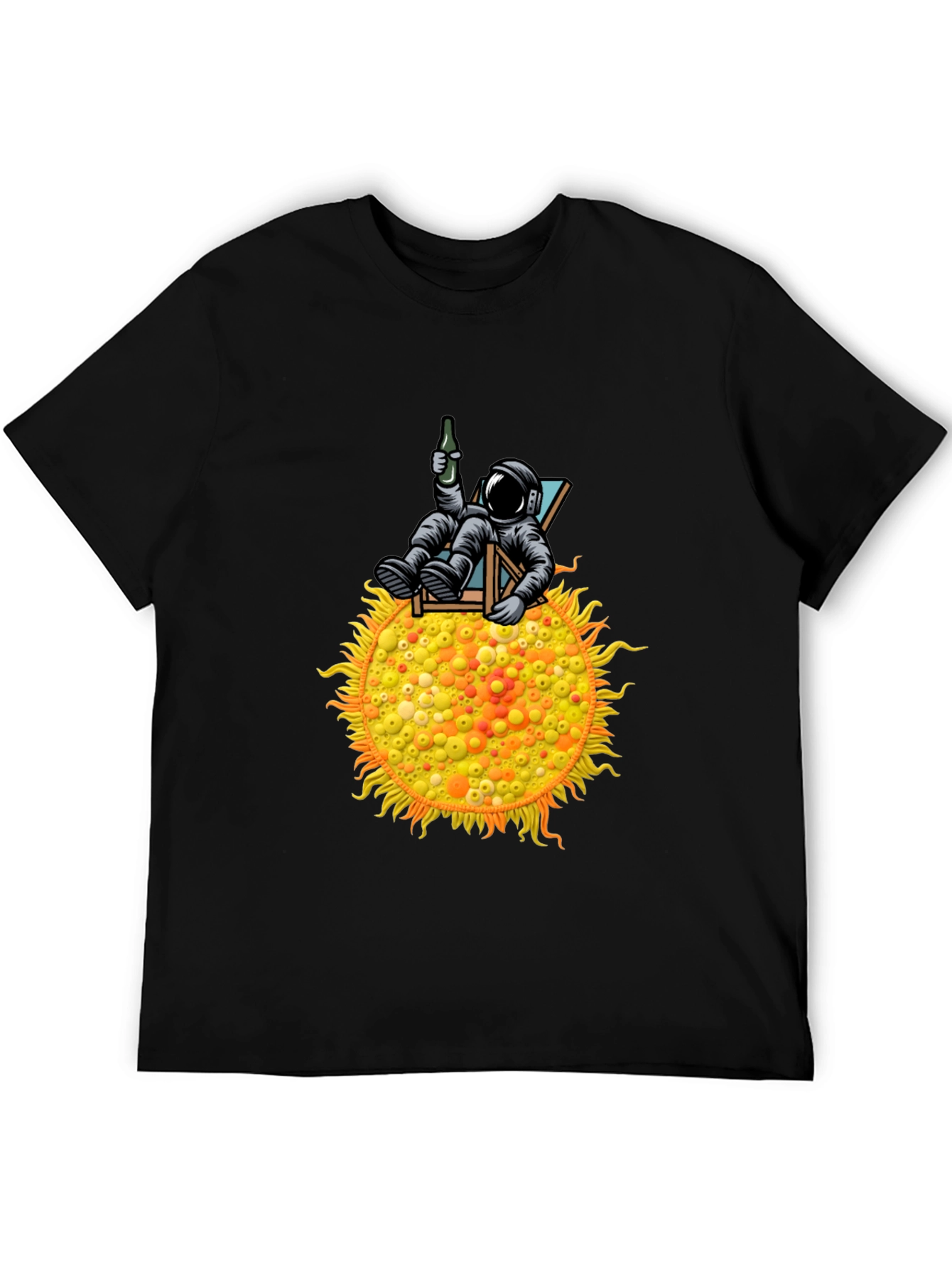 Astronaut Sun Lounger T-Shirt - Relax in Style