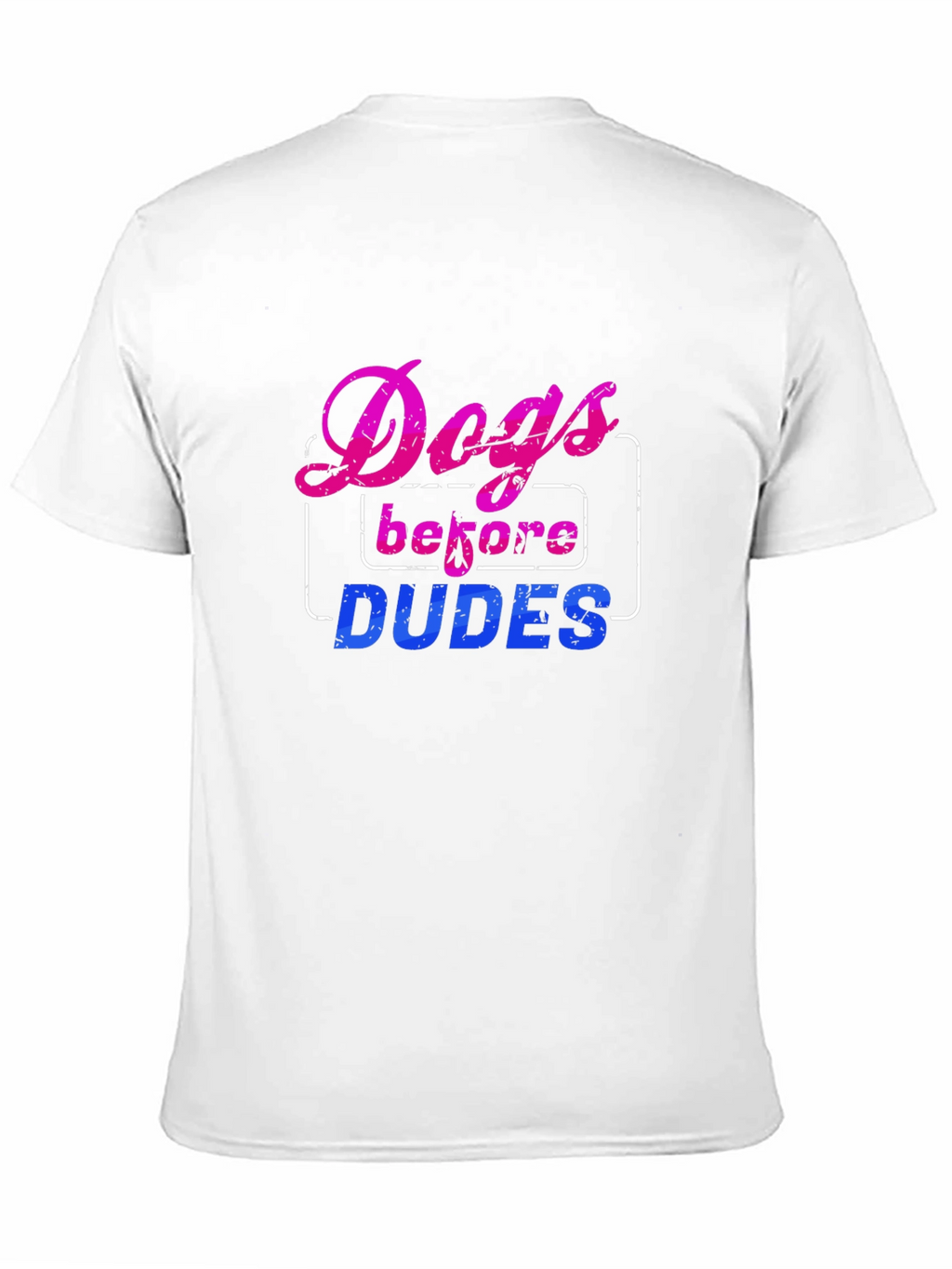 Dogs Before Dudes Graphic Tee - Black
