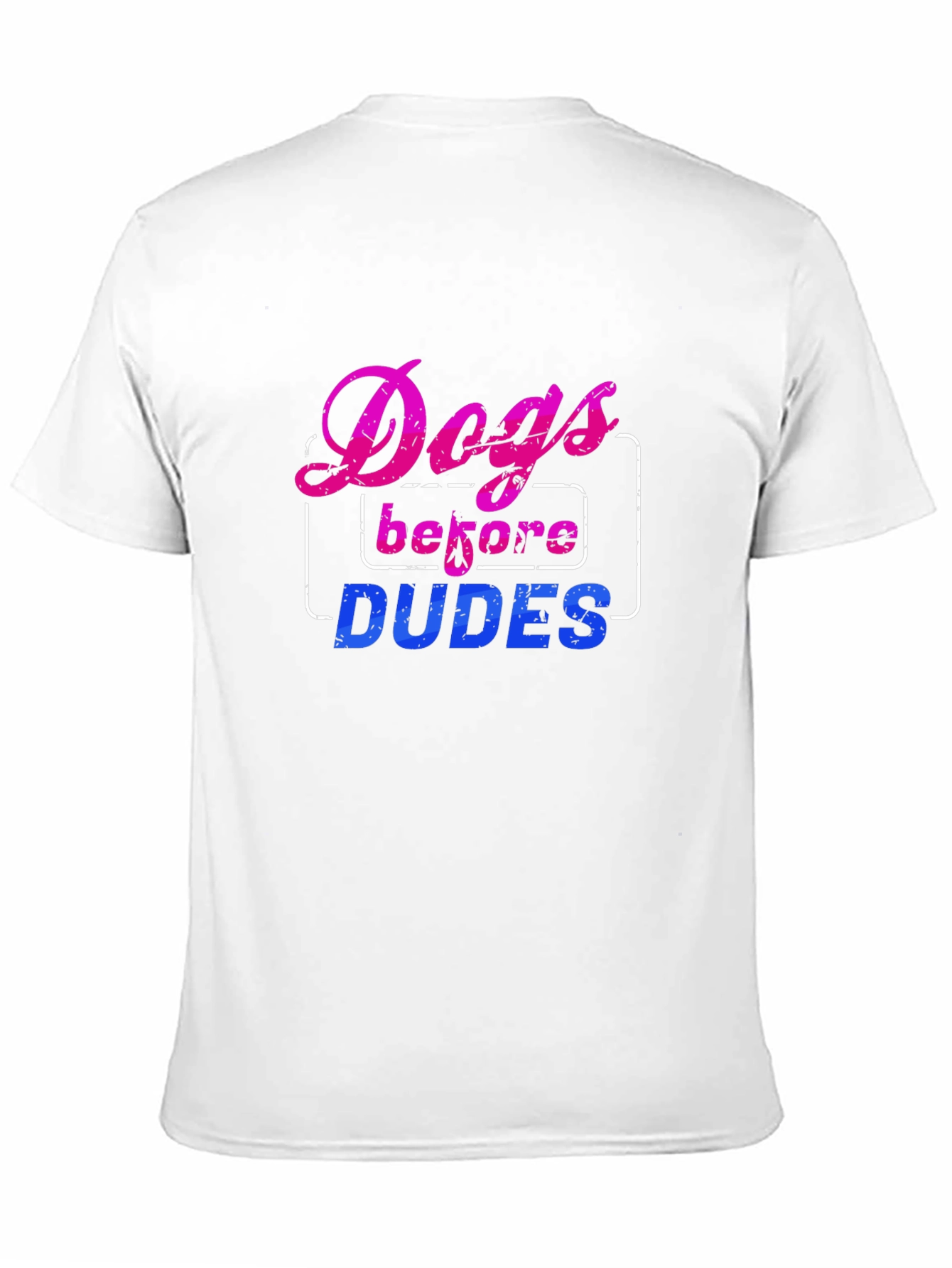 Dogs Before Dudes Graphic Tee - Black