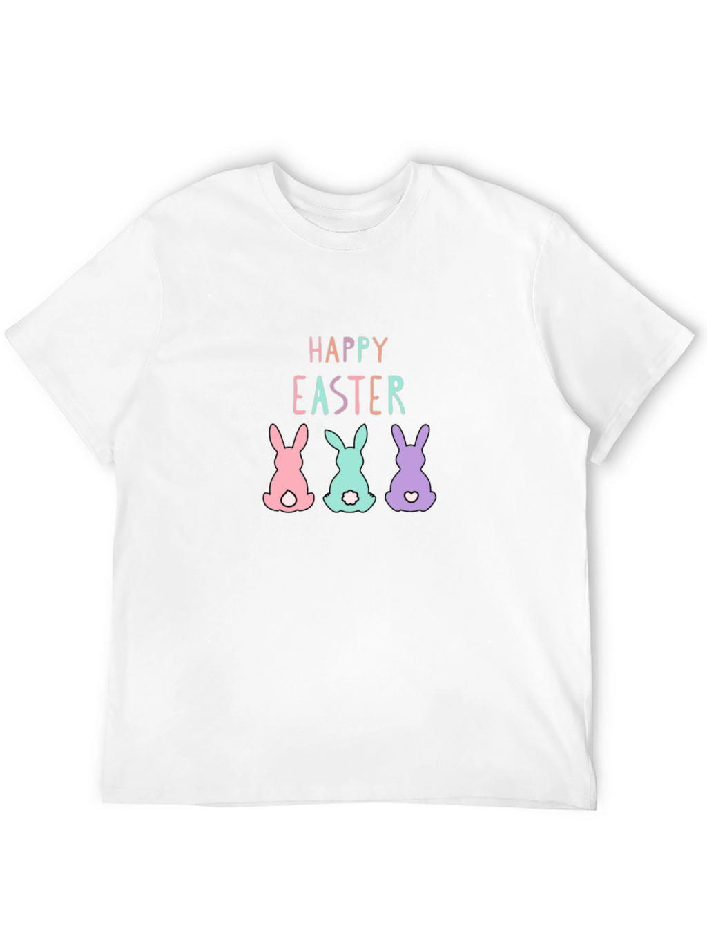 Happy Easter Bunny T-Shirt - Cute Holiday Tee
