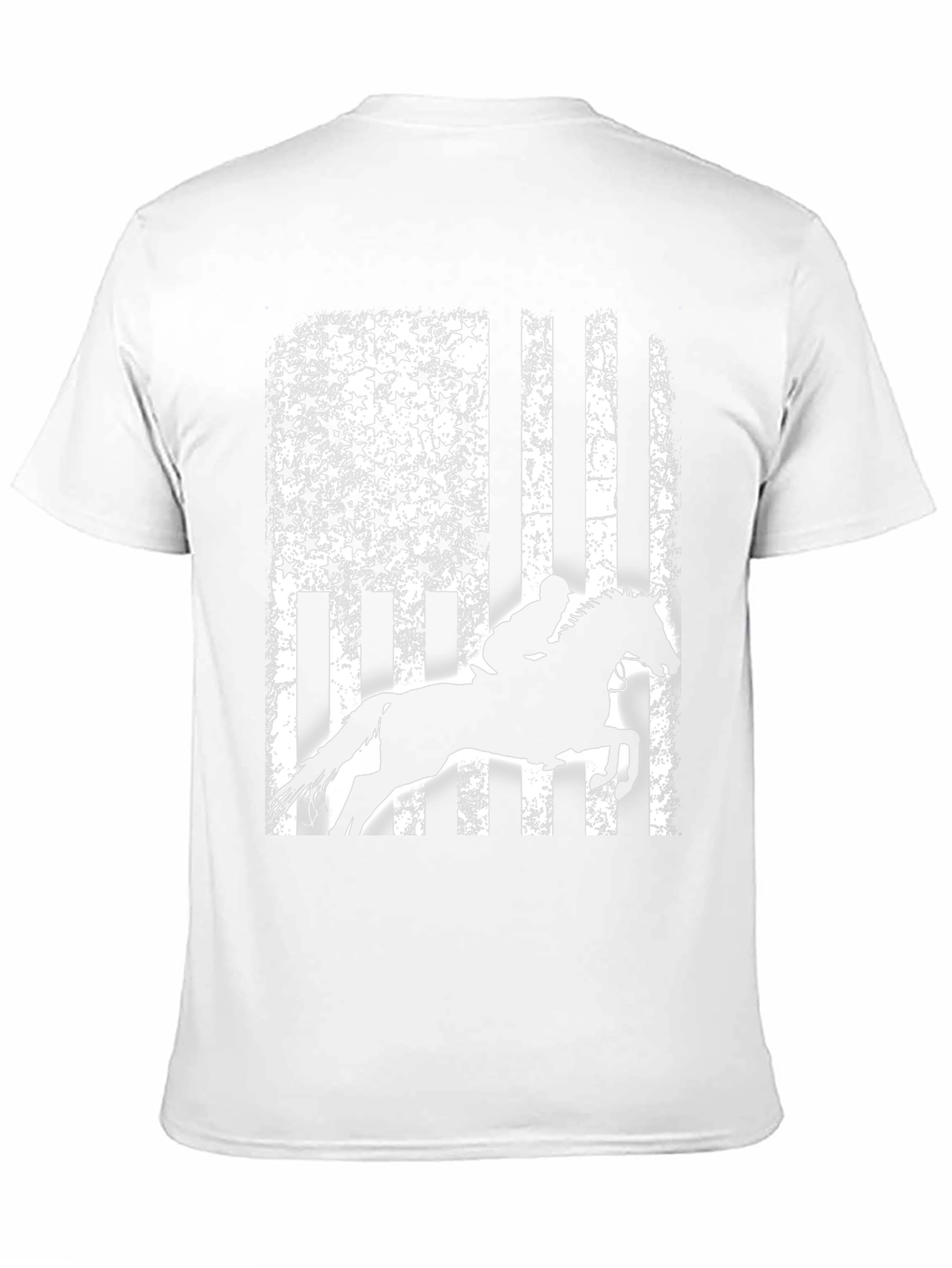 American Flag Equestrian T-Shirt