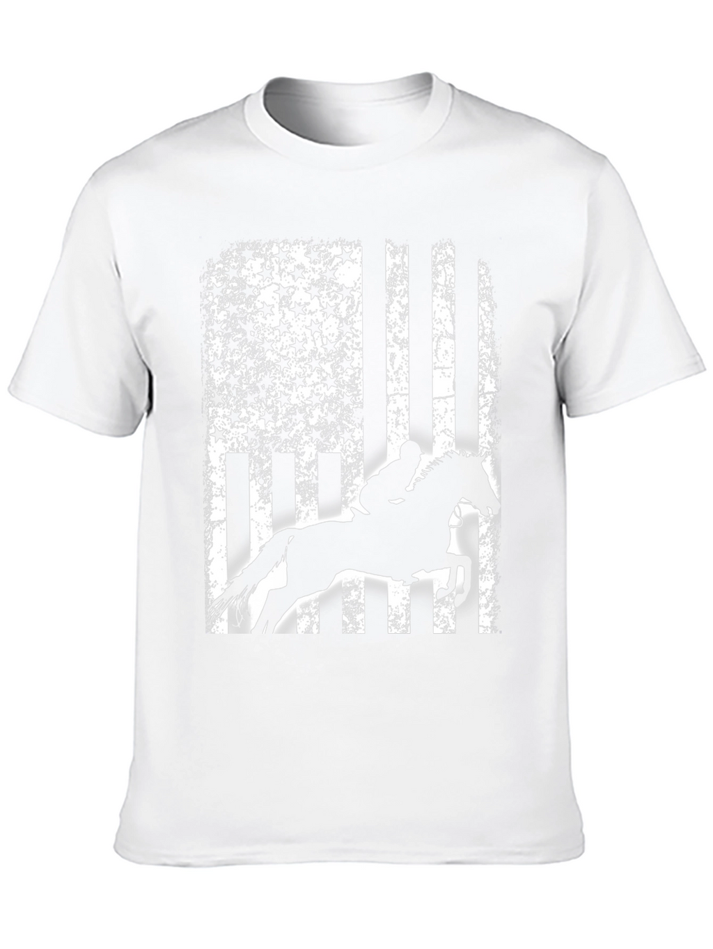 American Flag Equestrian T-Shirt