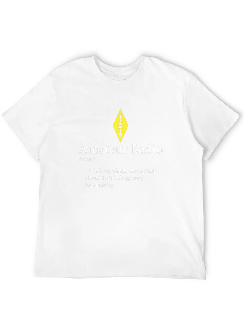 Amateur Radio Hobbyist Graphic T-Shirt
