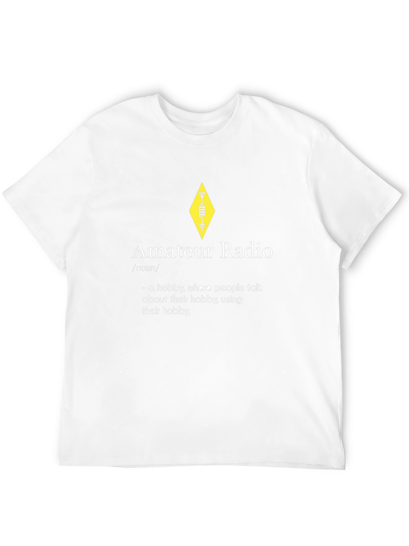 Amateur Radio Hobbyist Graphic T-Shirt