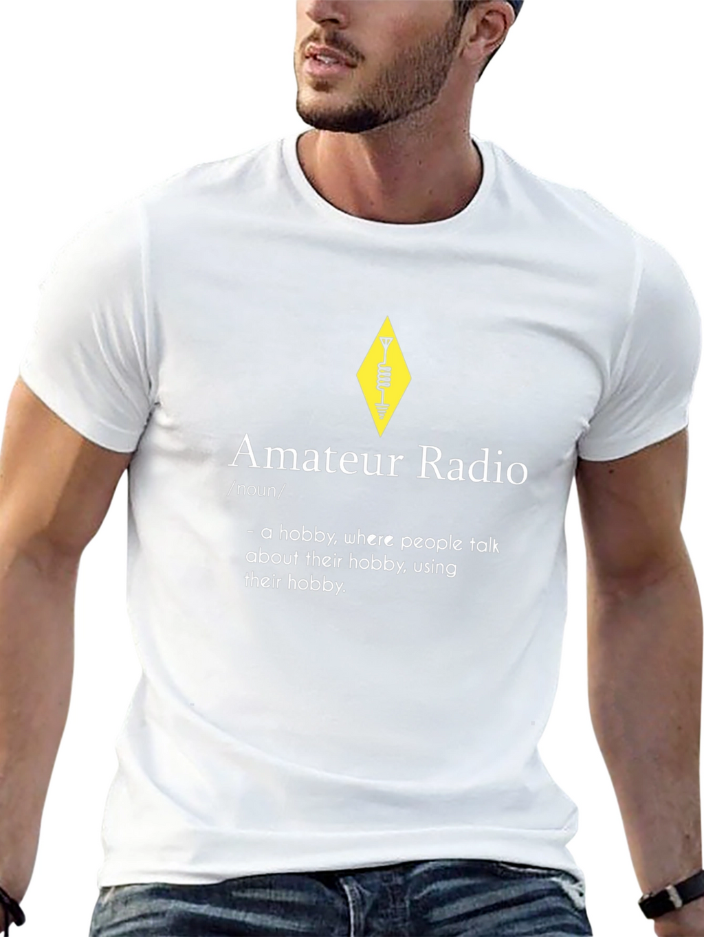 Amateur Radio Hobbyist Graphic T-Shirt