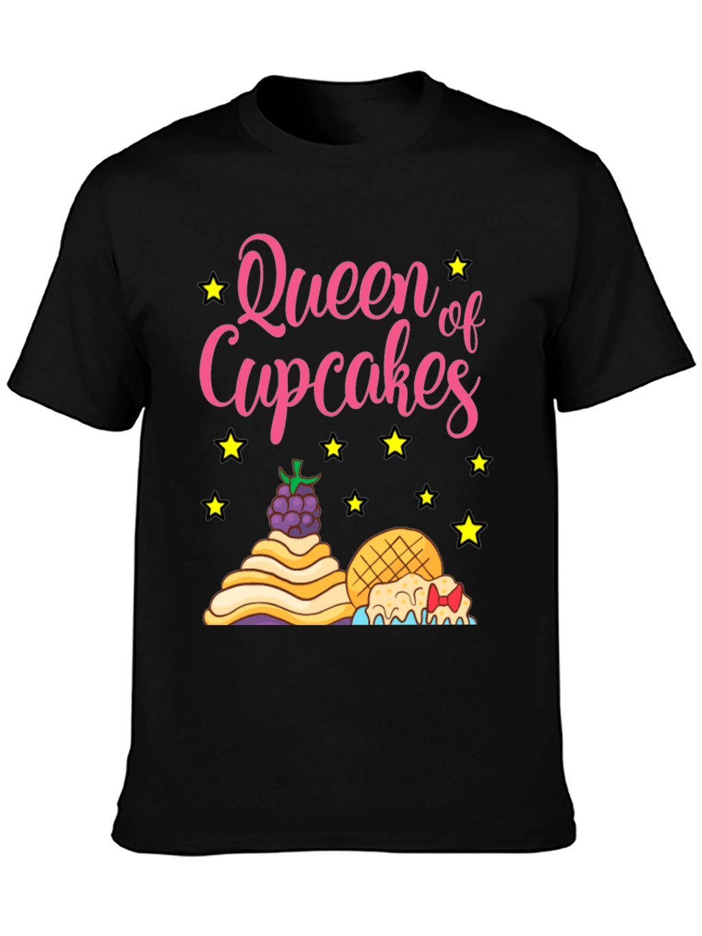 Queen of Cupcakes Graphic T-Shirt
