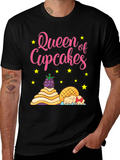 Queen of Cupcakes Graphic T-Shirt
