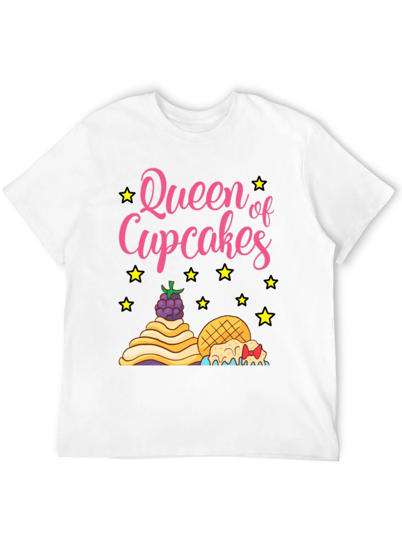 Queen of Cupcakes Graphic T-Shirt