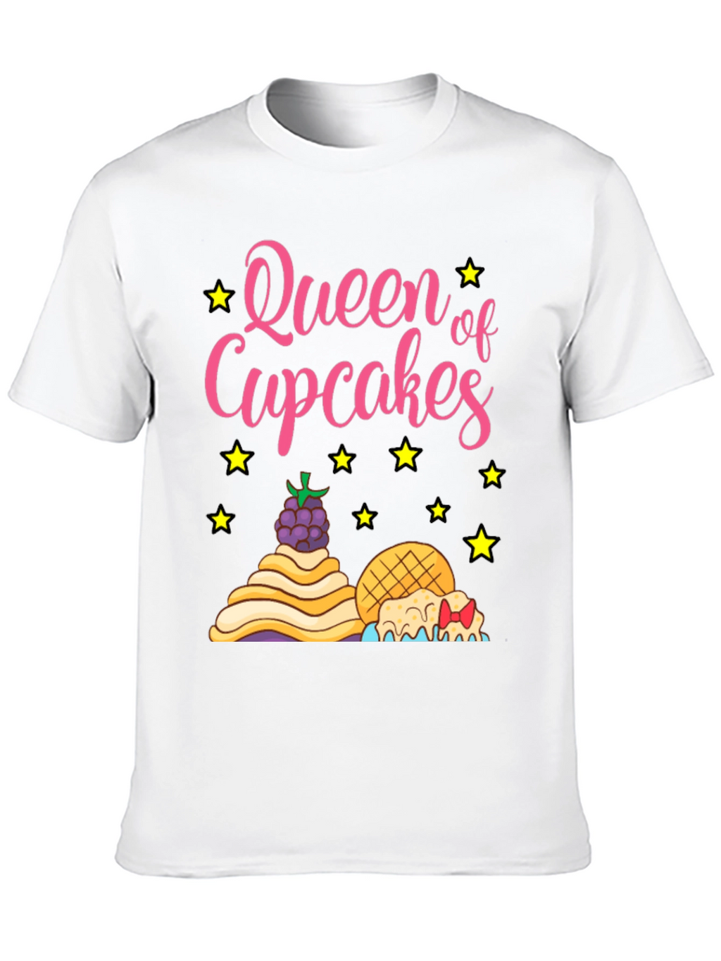 Queen of Cupcakes Graphic T-Shirt