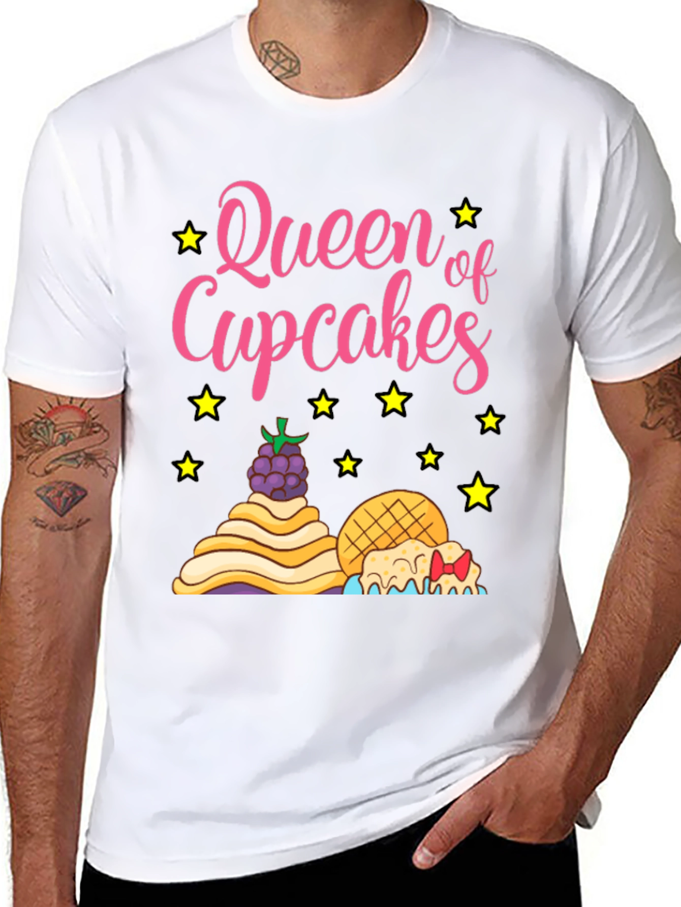 Queen of Cupcakes Graphic T-Shirt