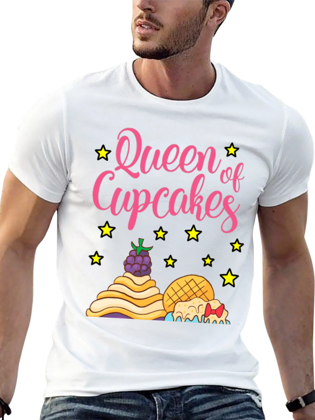 Queen of Cupcakes Graphic T-Shirt