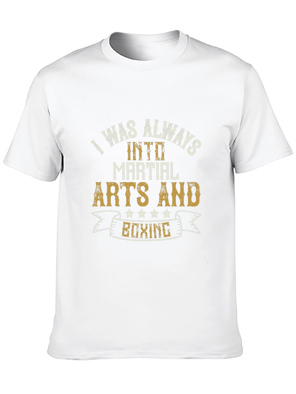 Martial Arts & Boxing T-Shirt - Black Mens