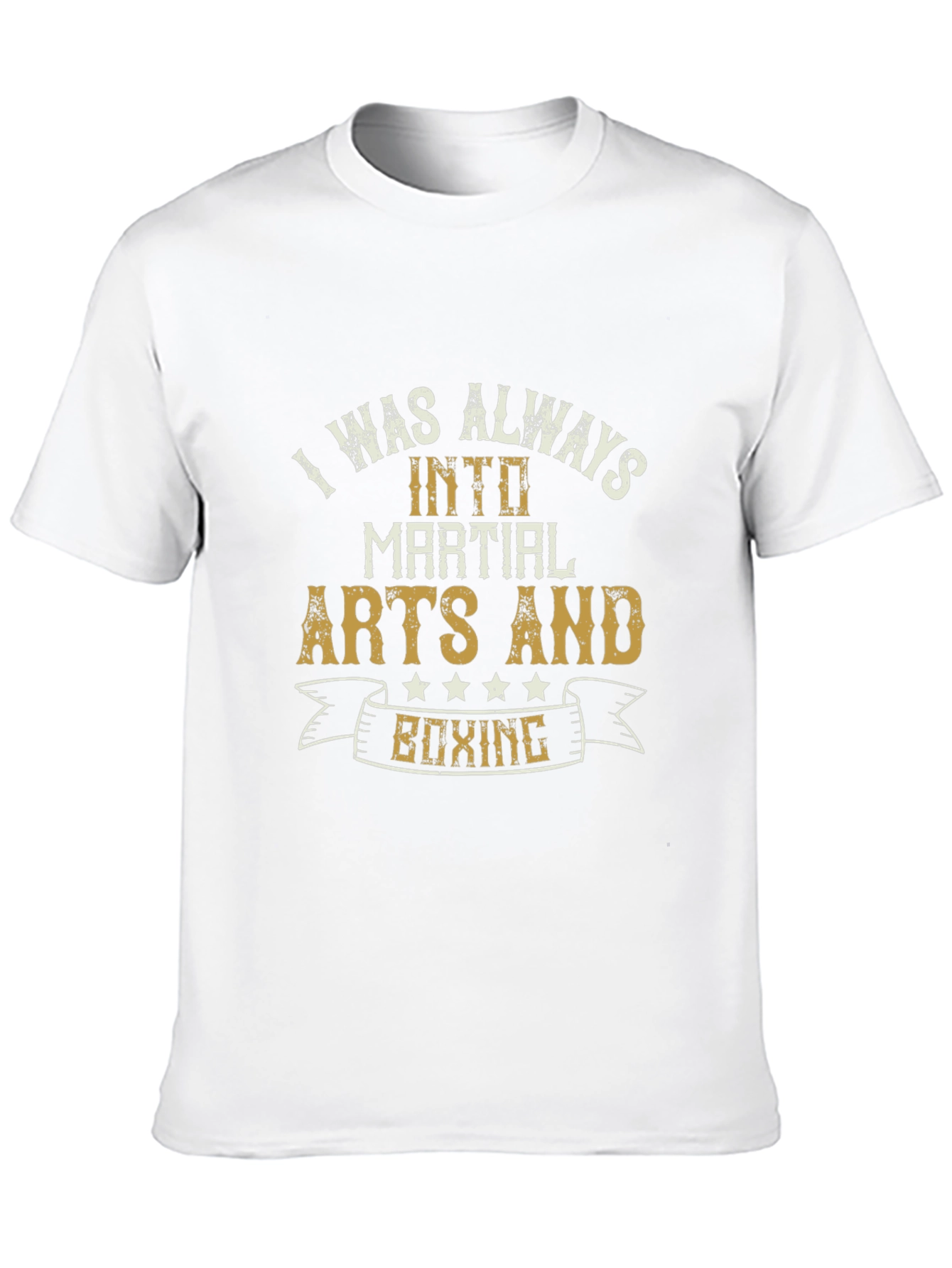 Martial Arts & Boxing T-Shirt - Black Mens