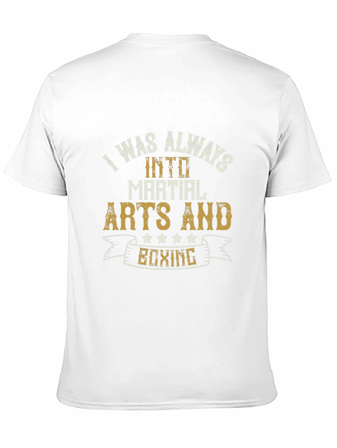 Martial Arts & Boxing T-Shirt - Black Mens