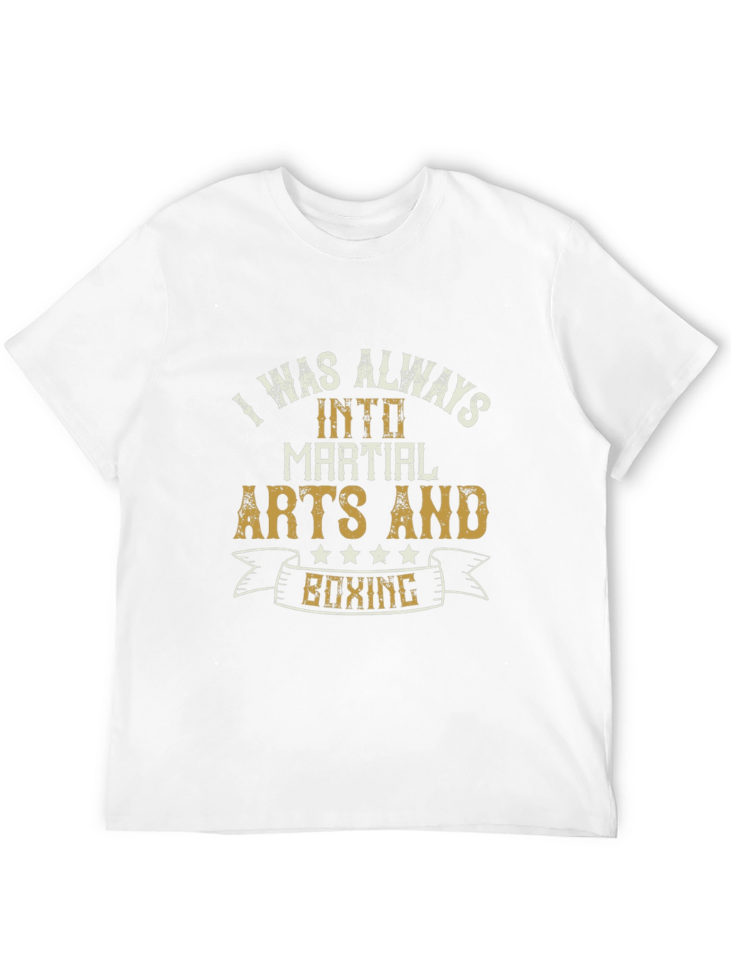 Martial Arts & Boxing T-Shirt - Black Mens