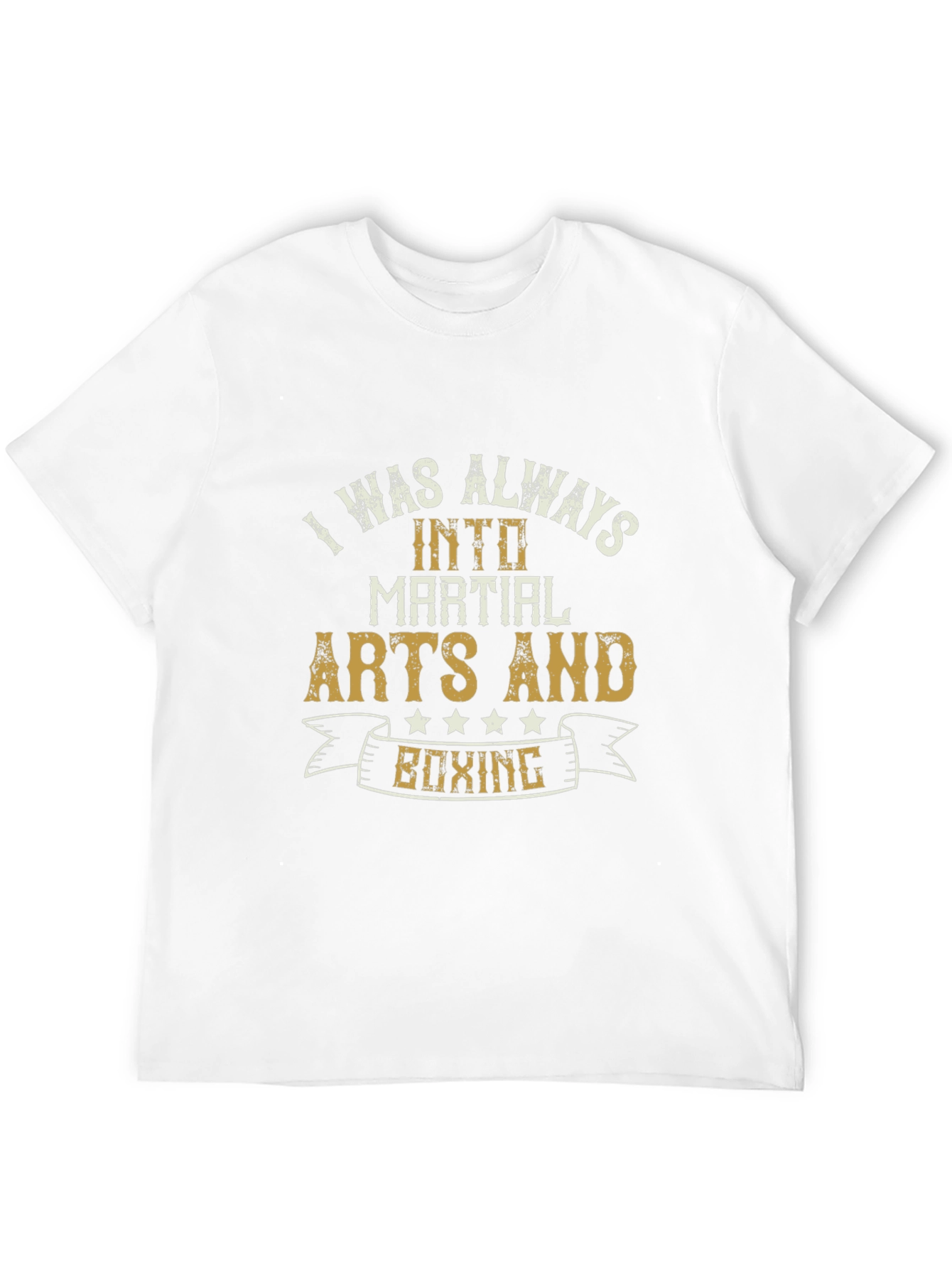 Martial Arts & Boxing T-Shirt - Black Mens