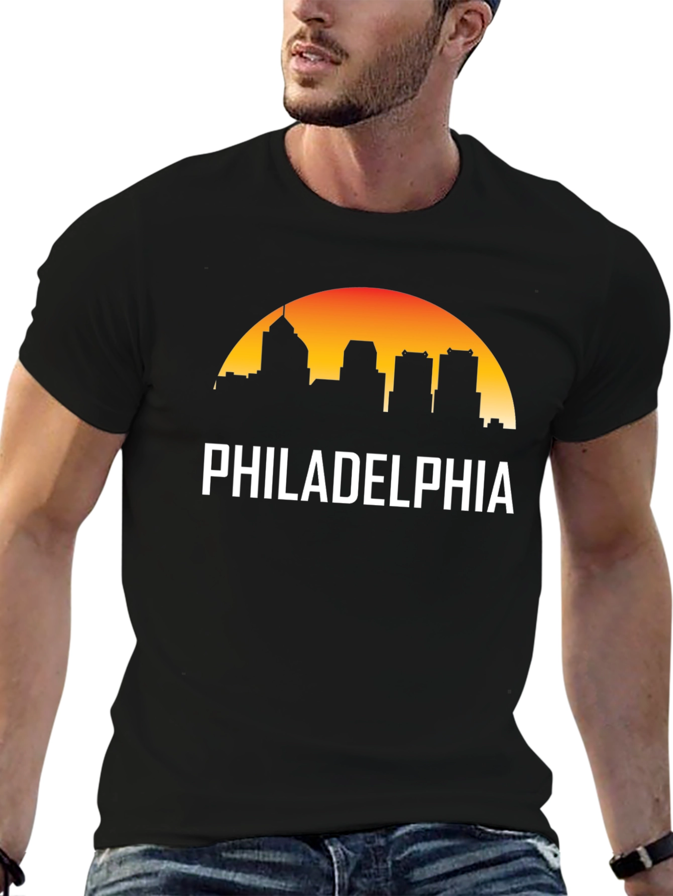 Philadelphia Skyline Graphic Tee - City Pride