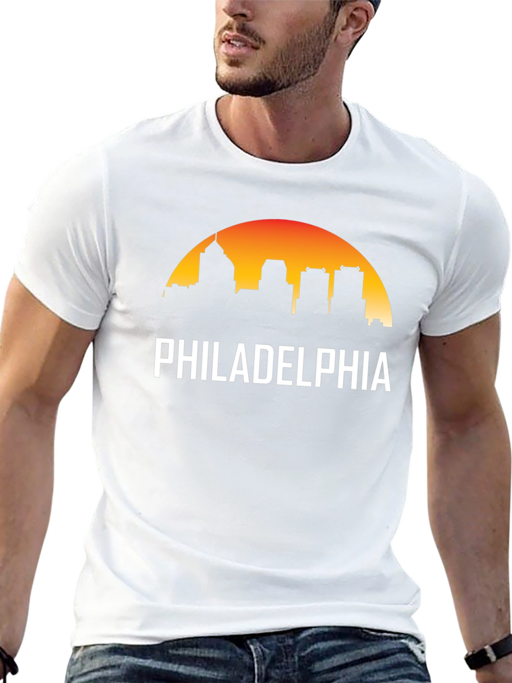 Philadelphia Skyline Graphic Tee - City Pride