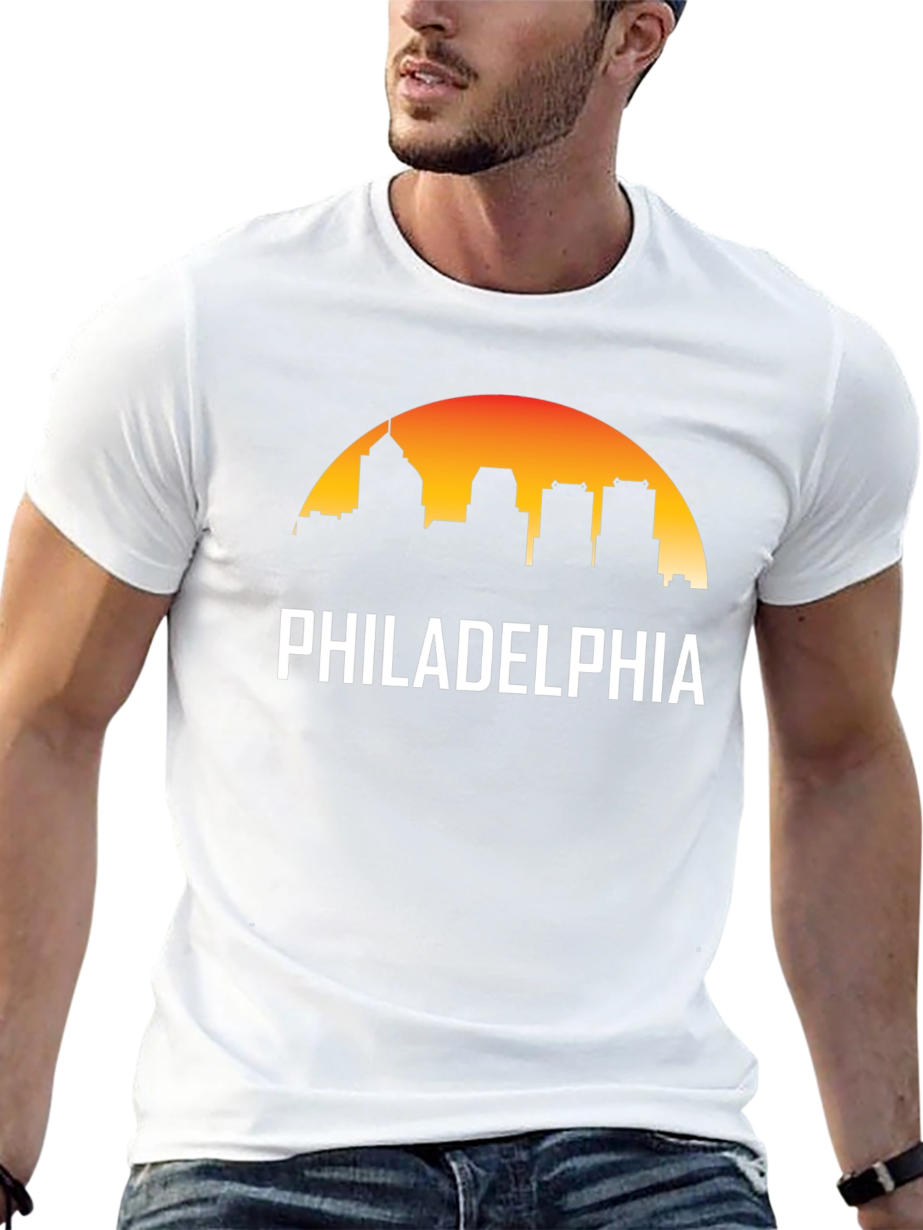 Philadelphia Skyline Graphic Tee - City Pride