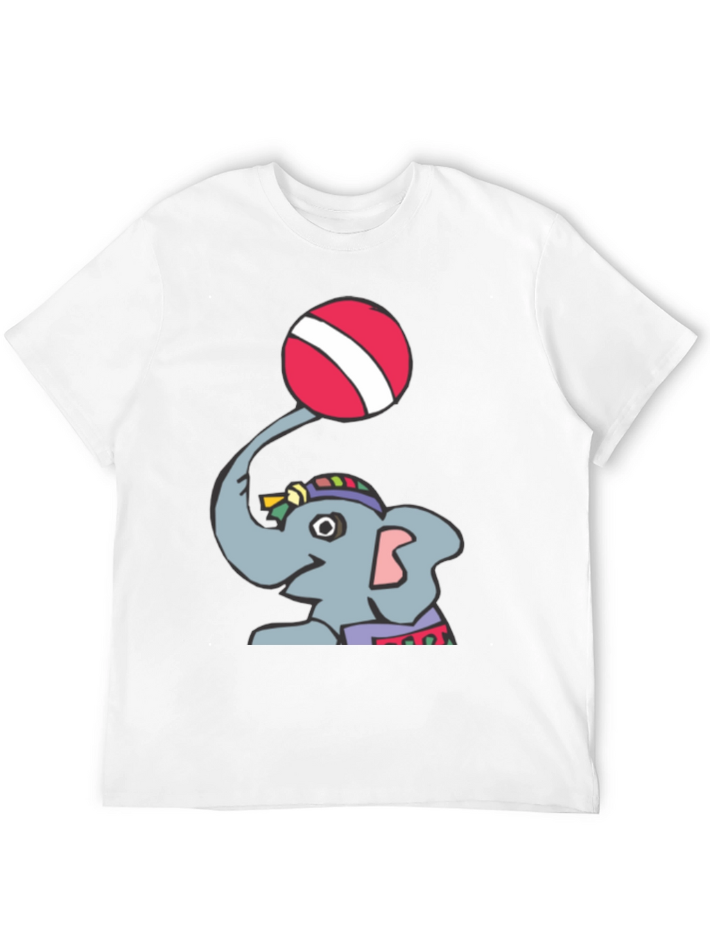 Elephant Ball T-Shirt - Fun Graphic Tee