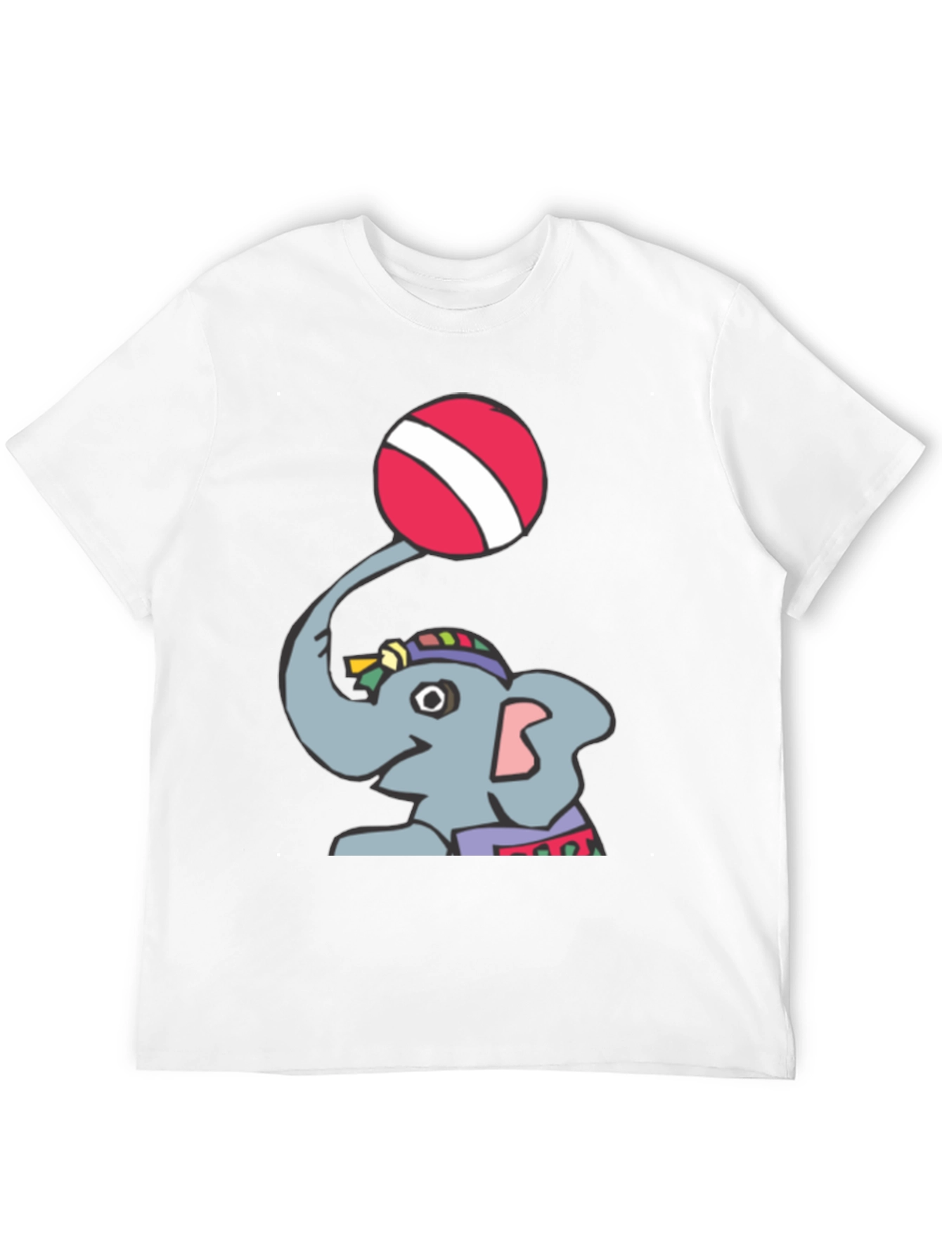 Elephant Ball T-Shirt - Fun Graphic Tee