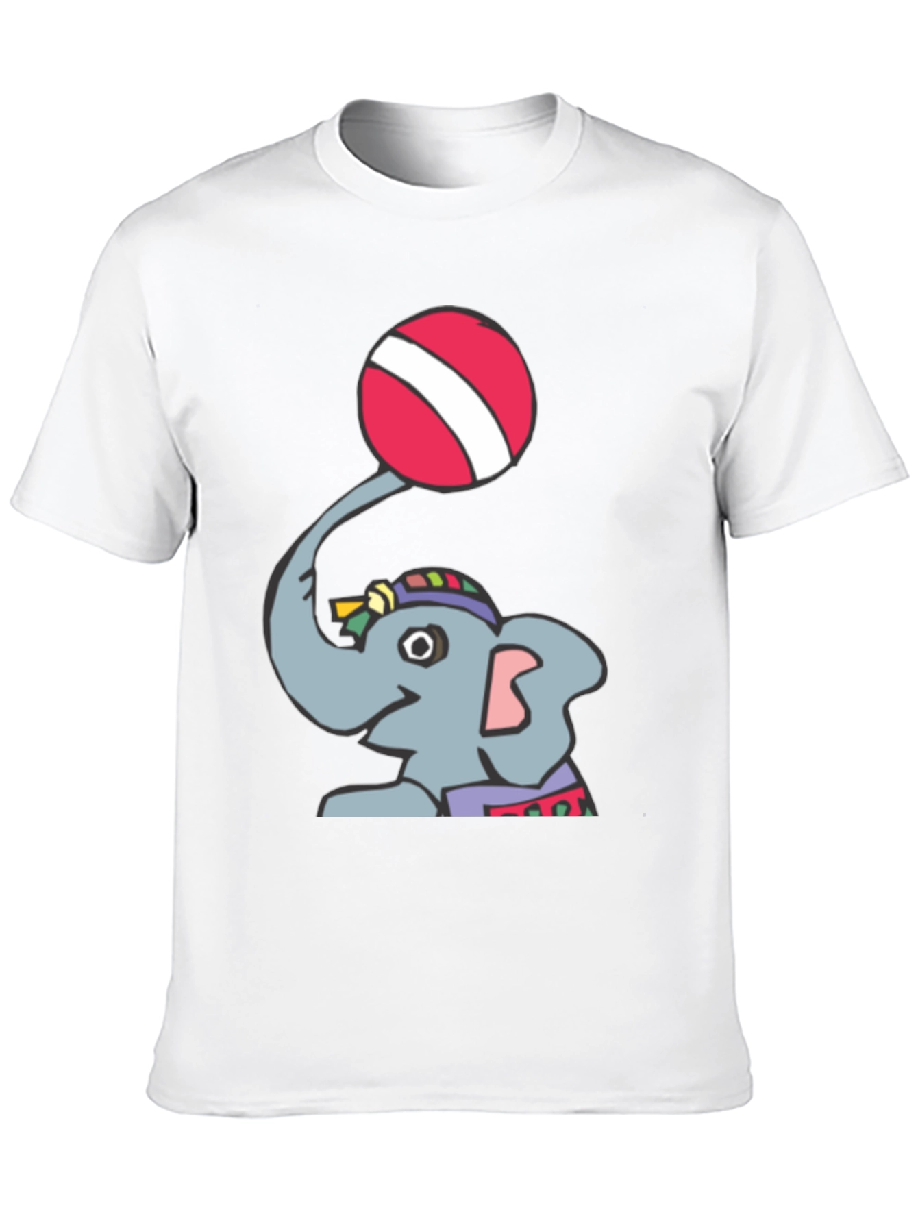 Elephant Ball T-Shirt - Fun Graphic Tee