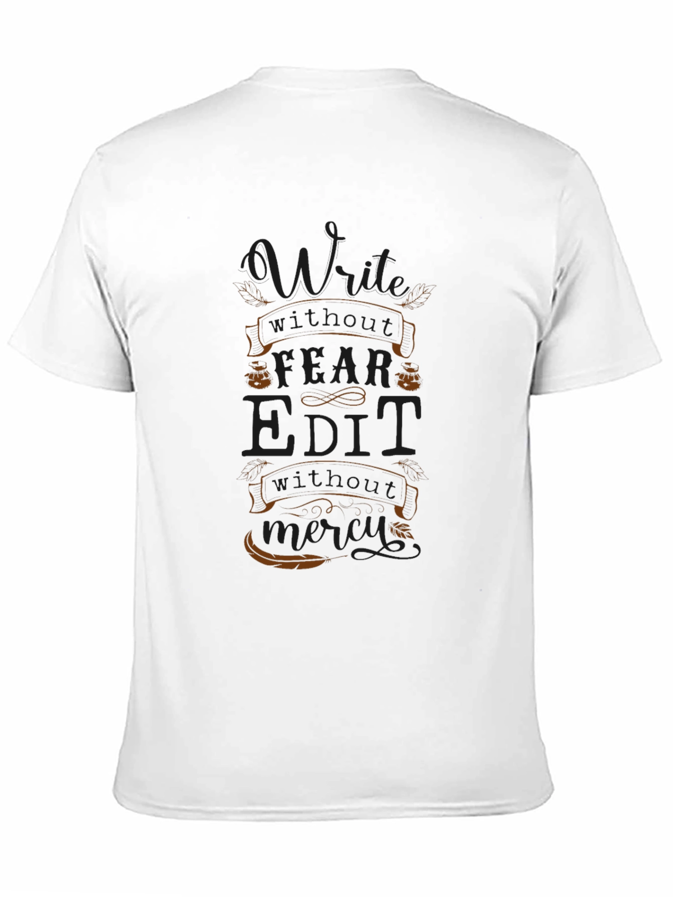 Edgy Graphic Print T-Shirt