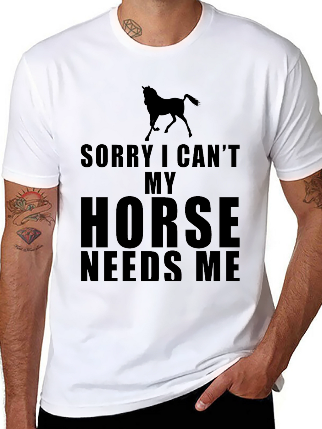 Horse Needs Me Graphic Tee