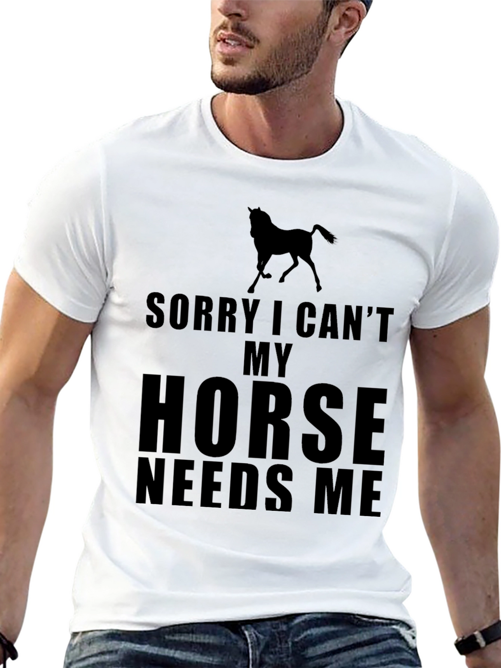 Horse Needs Me Graphic Tee