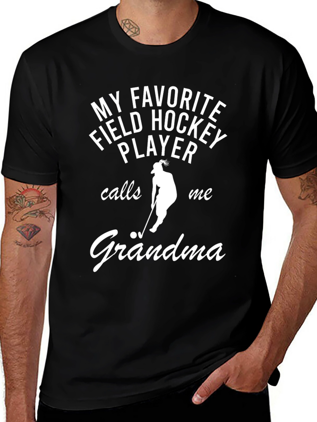 Field Hockey Grandma T-Shirt