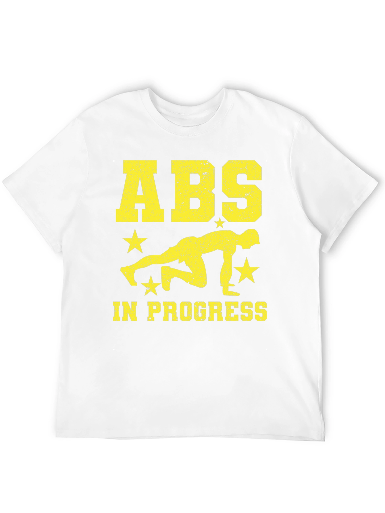 ABS In Progress Mens Black T-Shirt