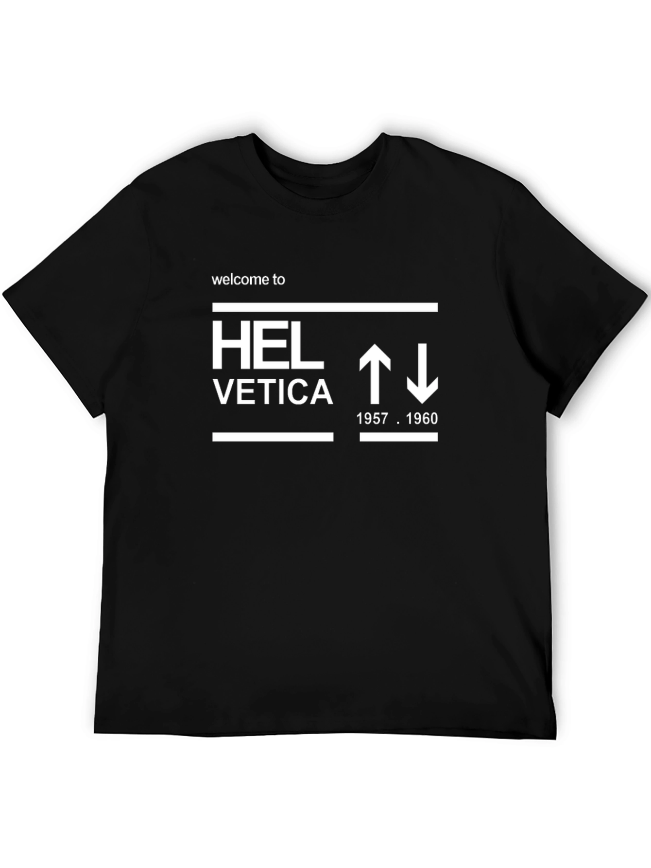Helvetica 1957-1960 Graphic T-Shirt
