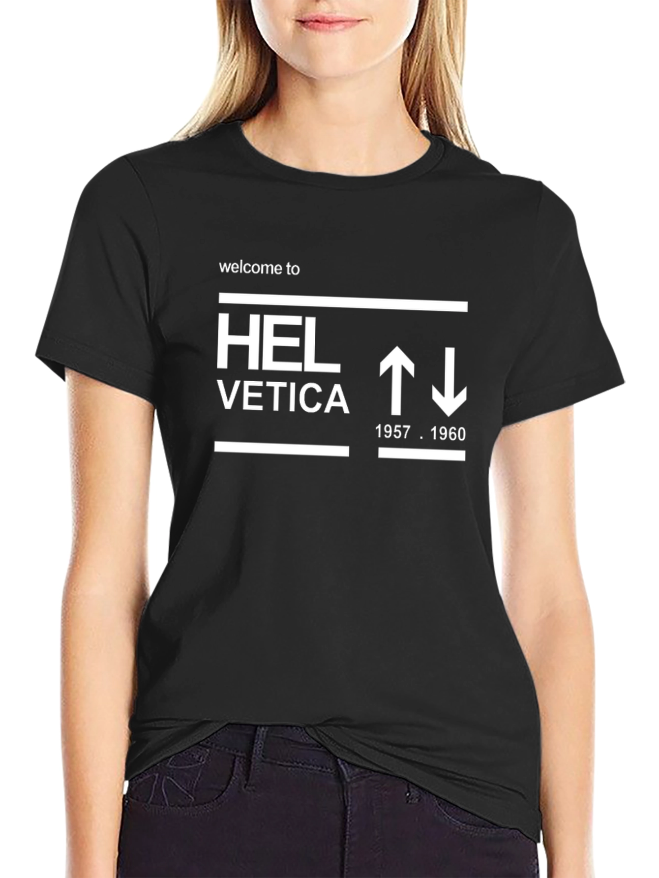 Helvetica 1957-1960 Graphic T-Shirt