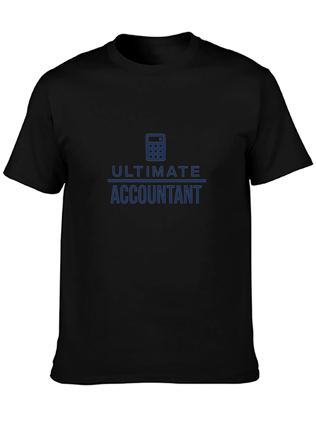 Ultimate Accountant T-Shirt - Black Cotton Tee