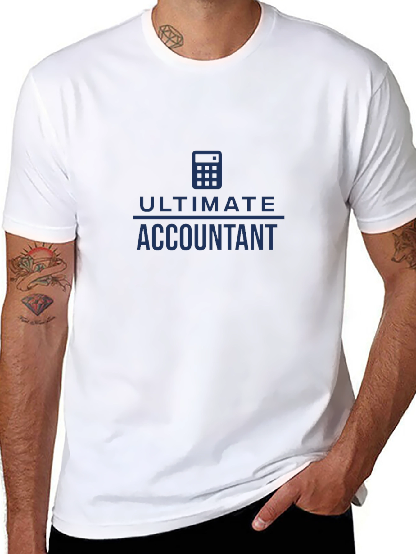 Ultimate Accountant T-Shirt - Black Cotton Tee