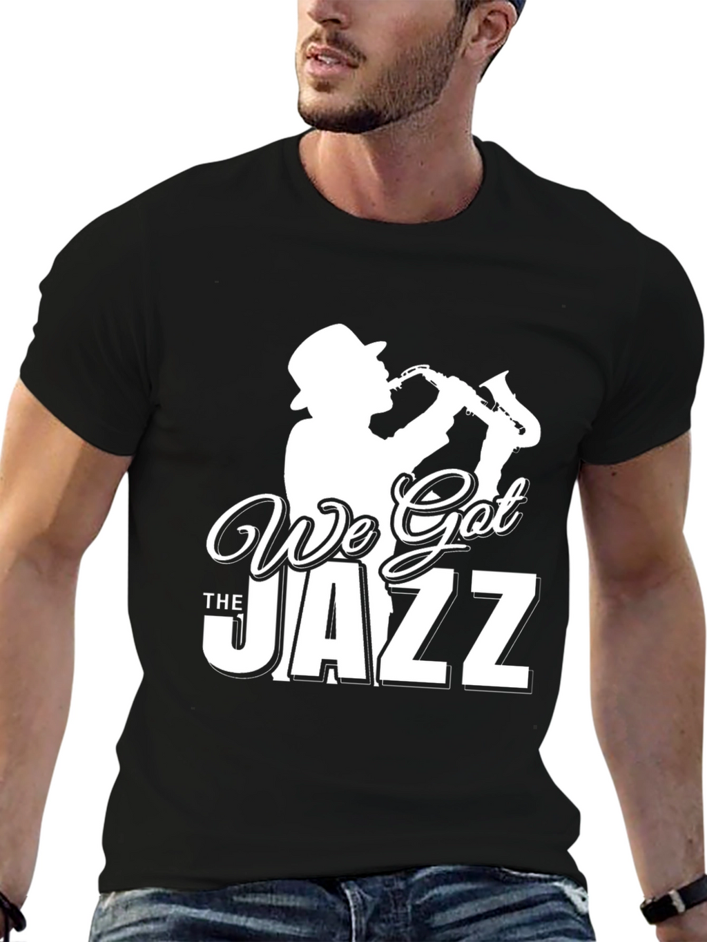 We Got The Jazz Black T-Shirt