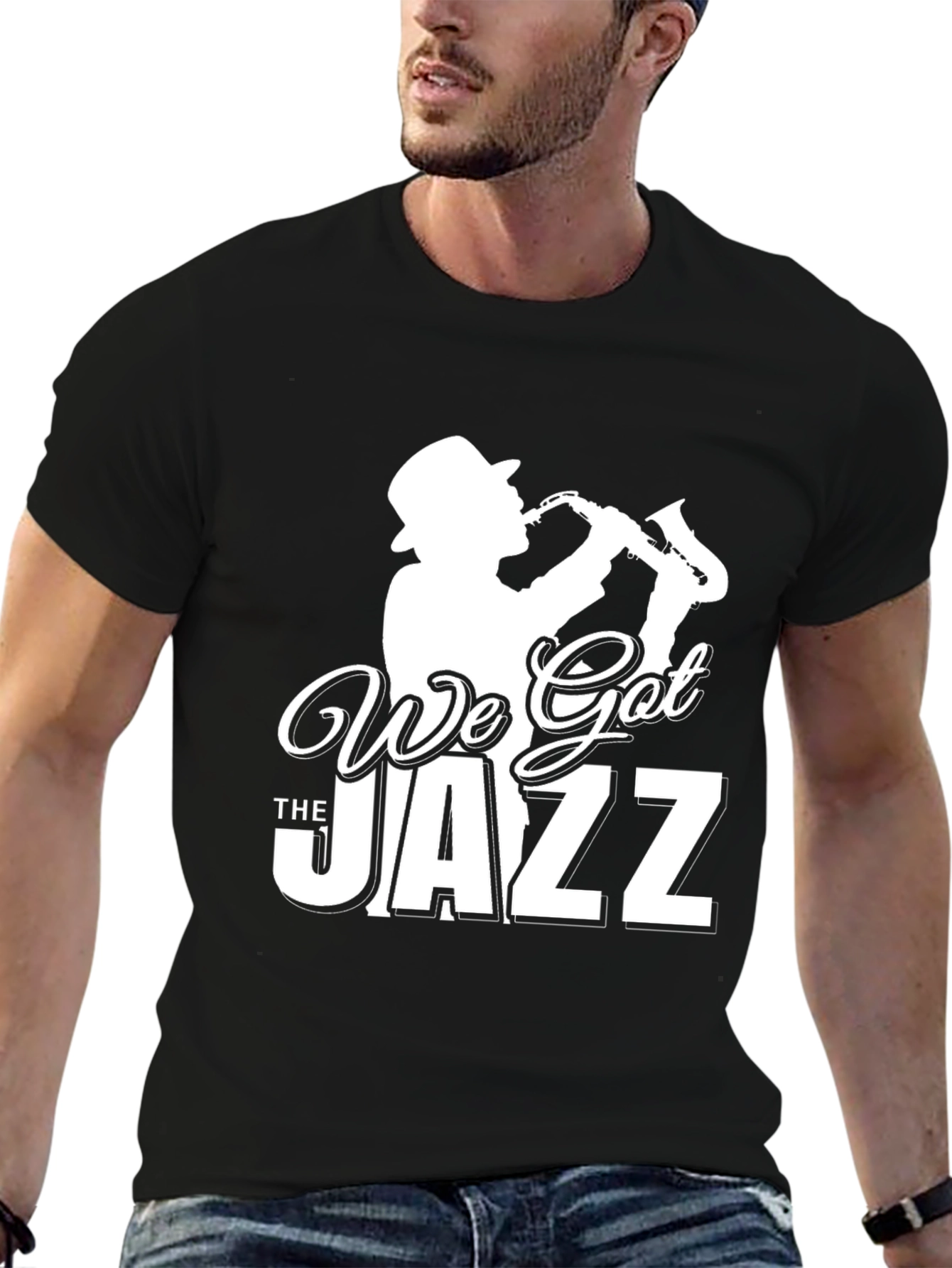 We Got The Jazz Black T-Shirt