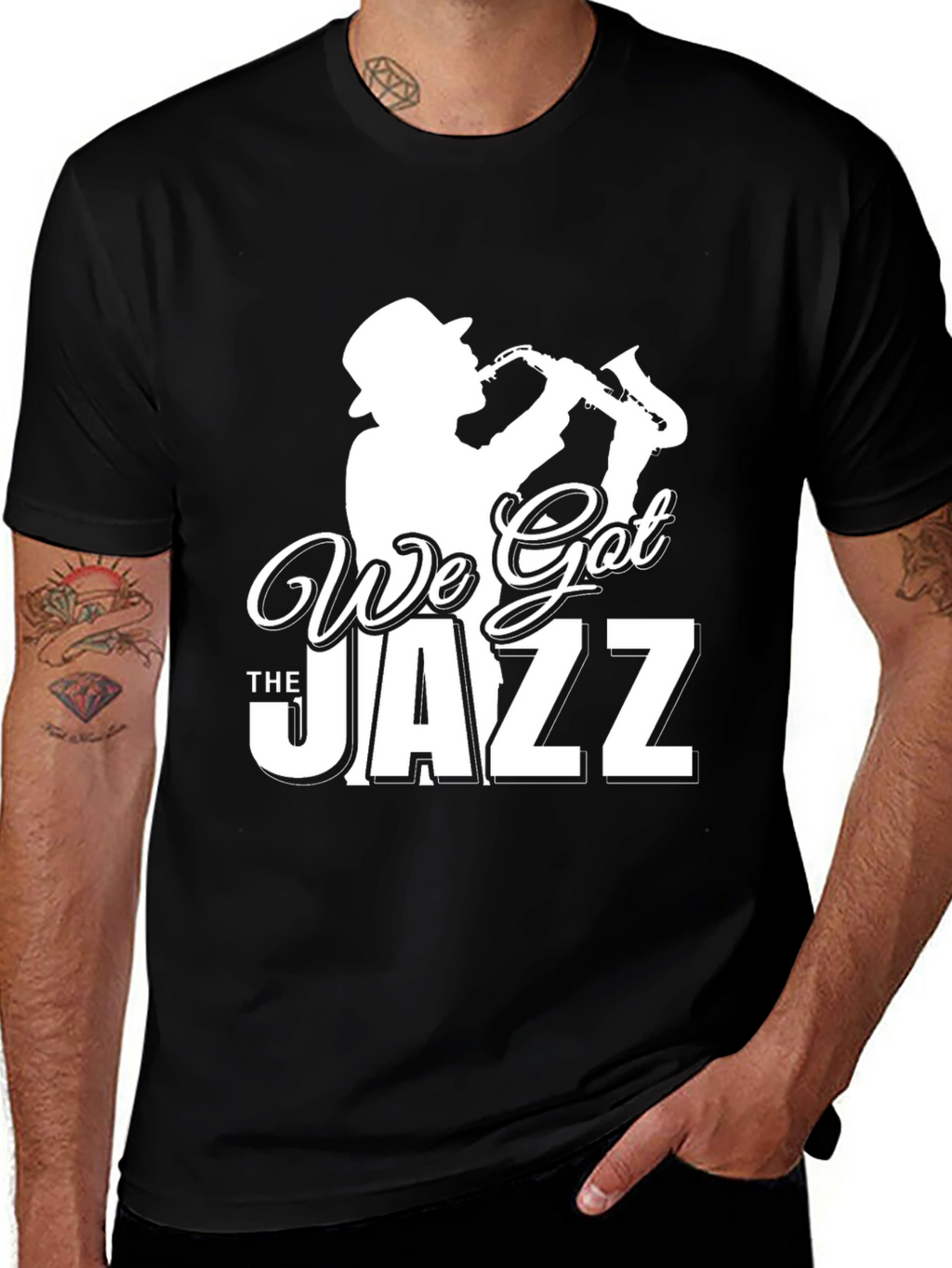 We Got The Jazz Black T-Shirt