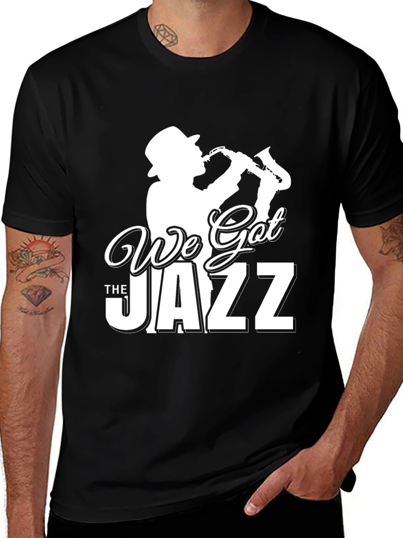 We Got The Jazz Black T-Shirt