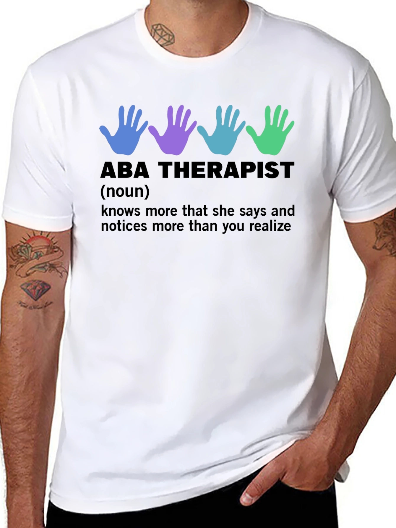 ABA Therapist Definition T-Shirt