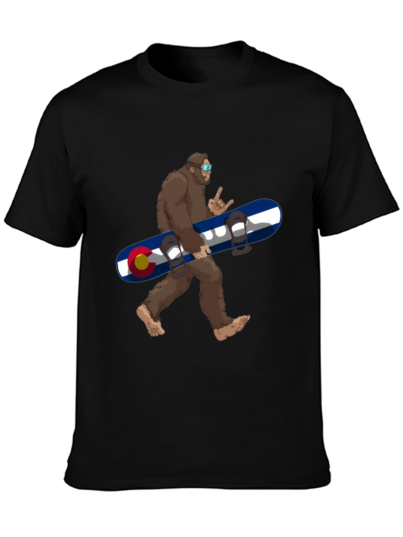Bigfoot Colorado Snowboard Graphic Tee