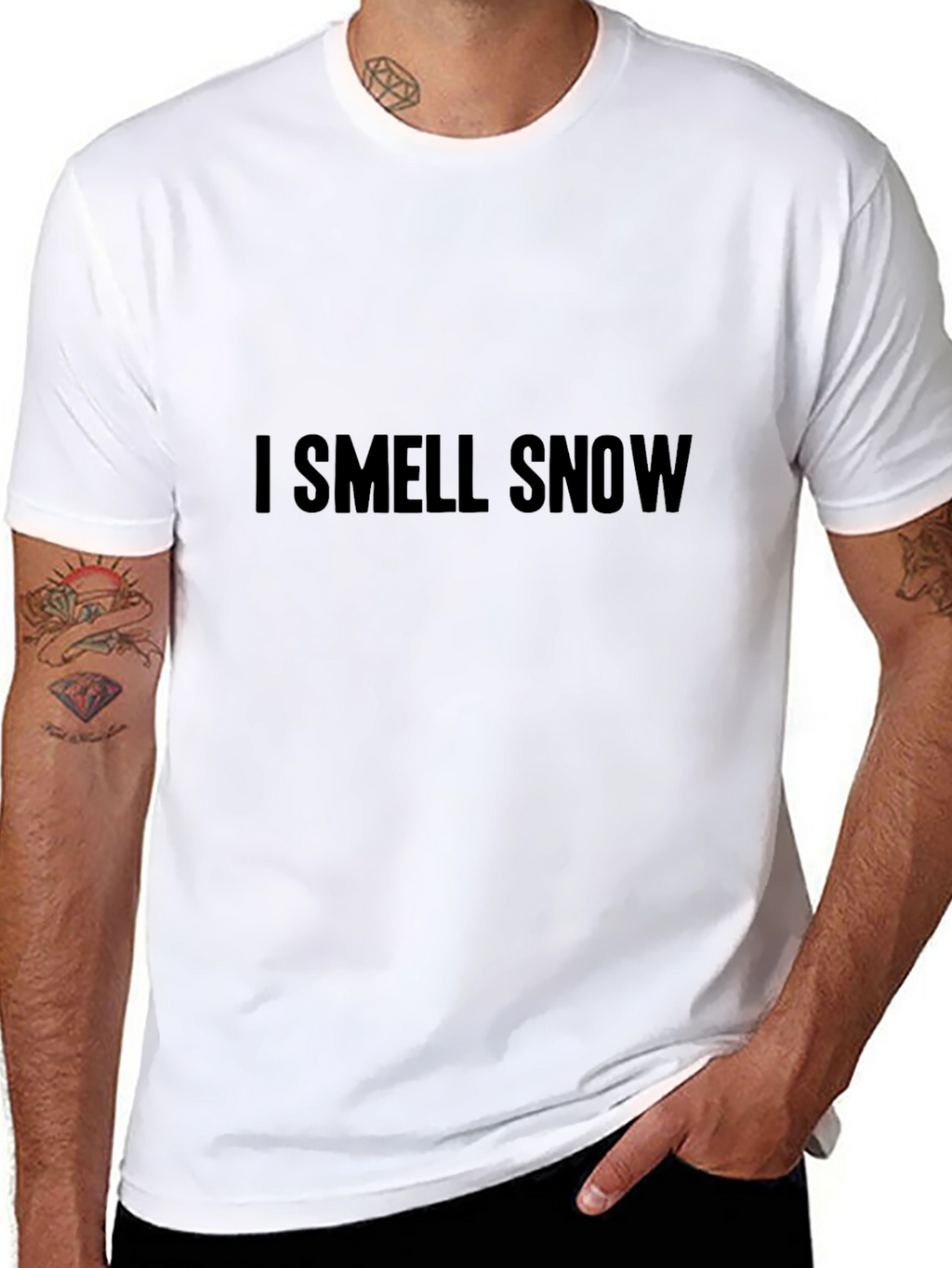 I Smell Snow T-Shirt - Cozy Winter Vibes