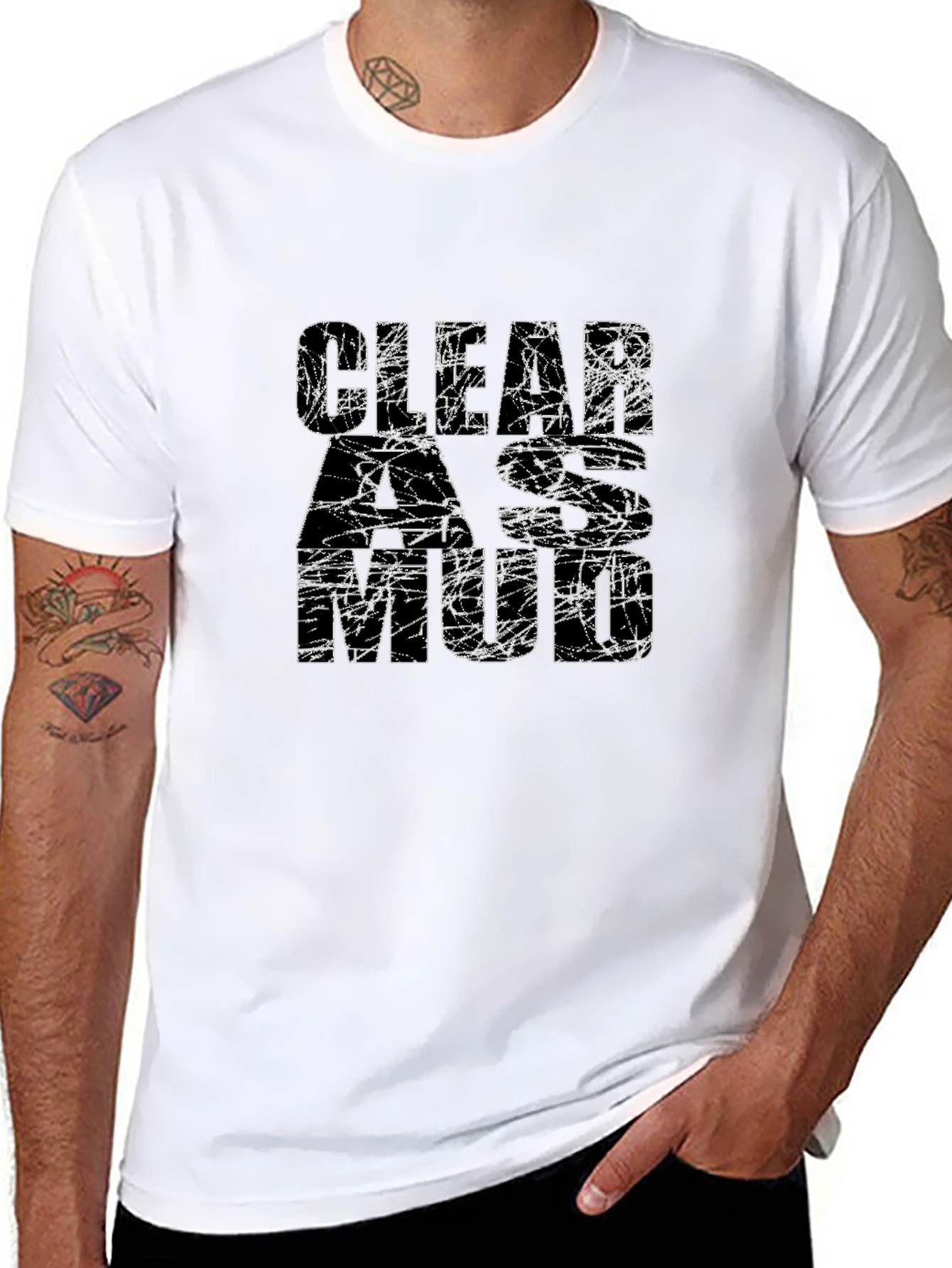 Clear as Mud Graphic Tee
