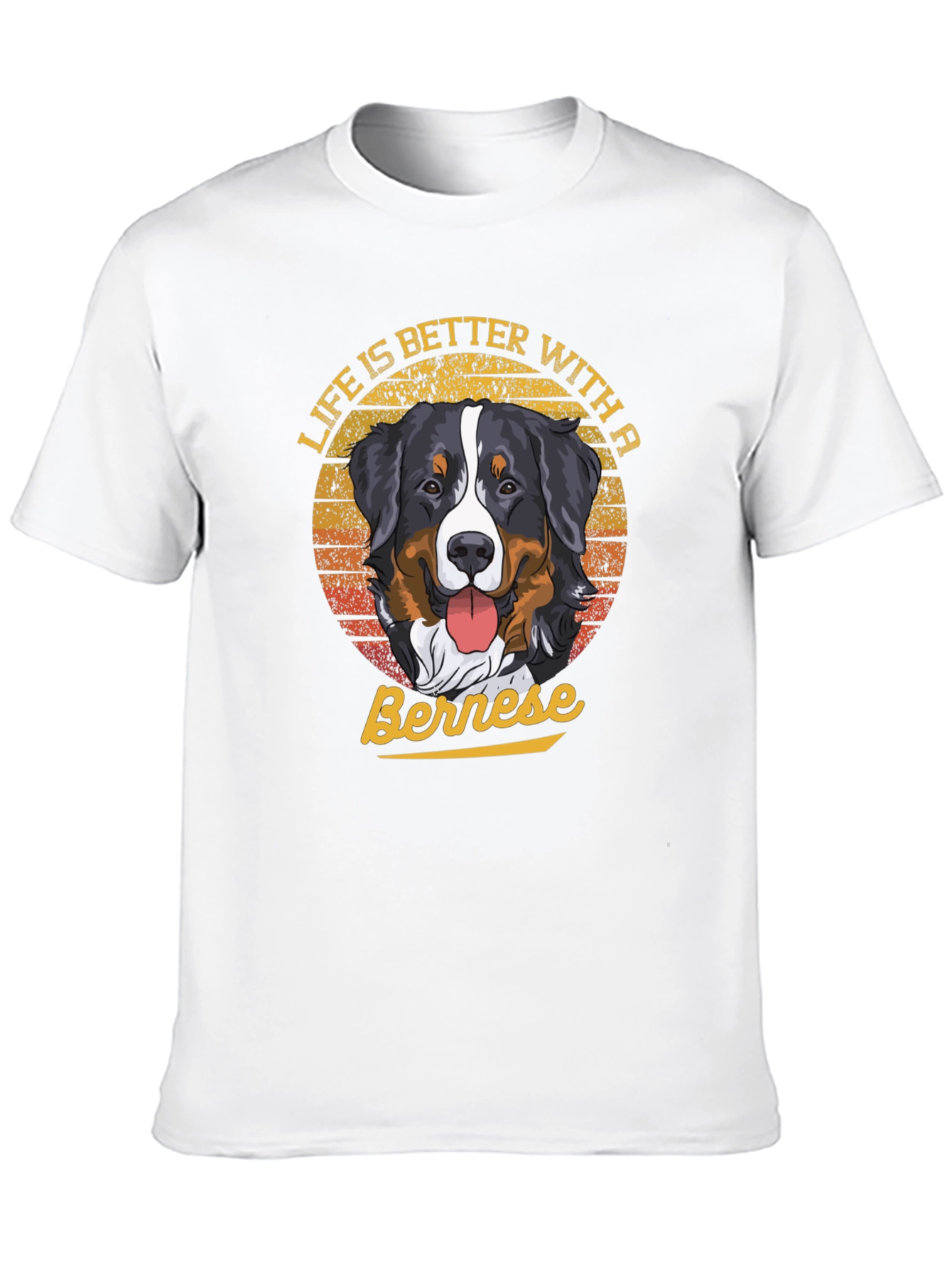 Bernese Mountain Dog Tee - Life Is Better