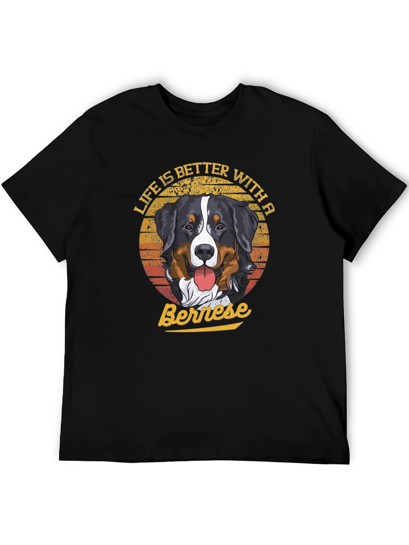Bernese Mountain Dog Tee - Life Is Better