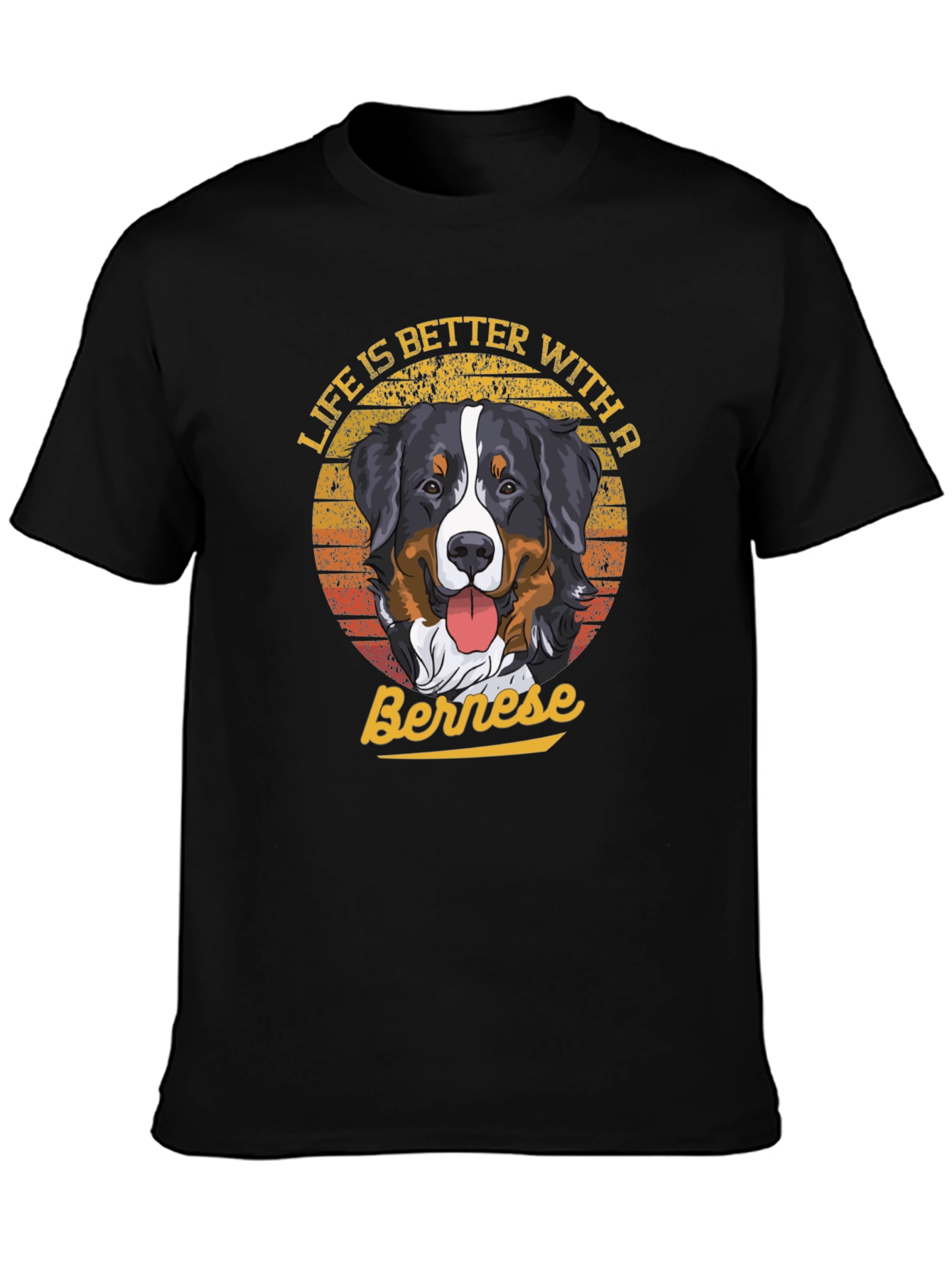 Bernese Mountain Dog Tee - Life Is Better