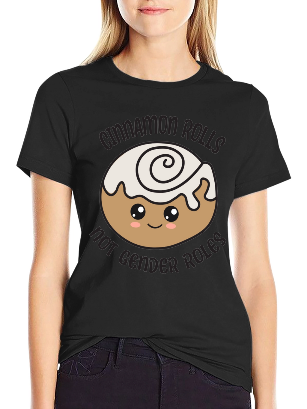 Cinnamon Rolls Not Gender Roles T-Shirt