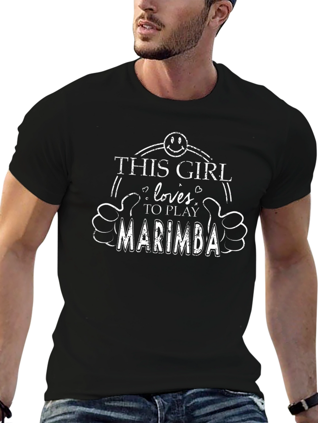 This Girl Loves to Play Marimba T-Shirt